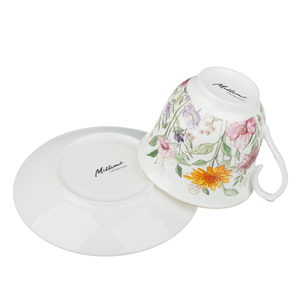 Набор чайный 2 пр., 225мл, MILLIMI, Аврора, фарфор, арт.№ 802-562