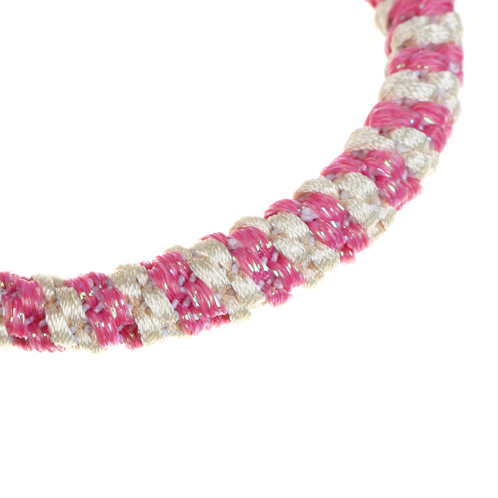 ЮНИLOOK Резинки детские для волос 2шт, полиэстер, 5,5см, 4 сочетания цветов #2, арт.№ 322-288