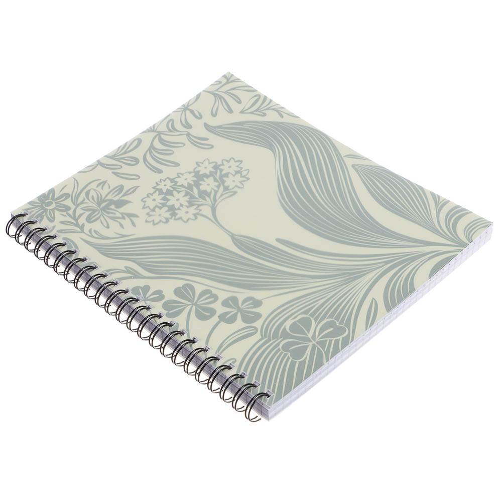 Тетрадь 96 л. "Botanica" А5, в клетку, пластиковая обложка, спираль, в ассортим., арт.№ 578-174