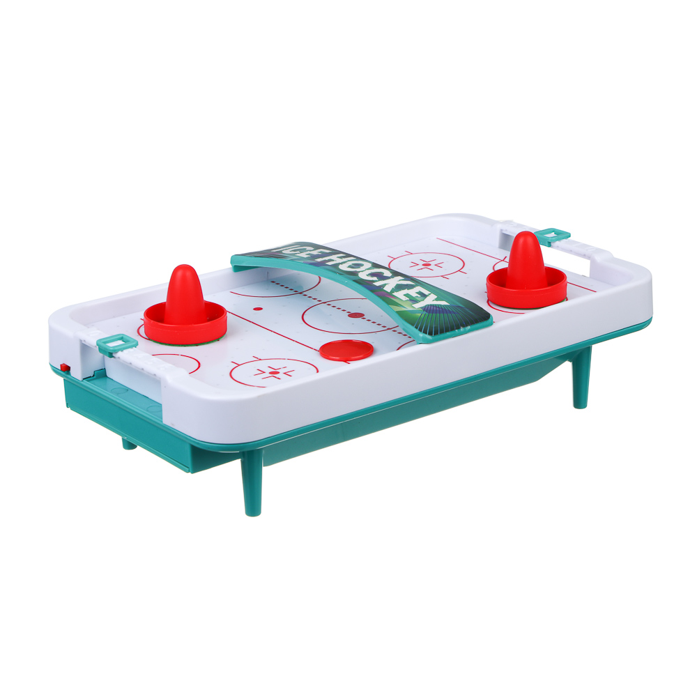 ИГРОЛЕНД Настольный аэрохоккей, РР, РЕ, 33,3х8,2х16,7см, арт.№ 896-074