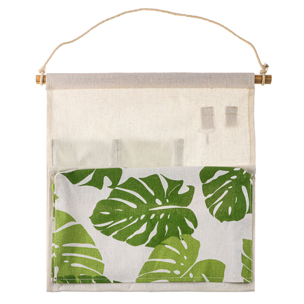 VETTA Барселона Кофр подвесной настенный, 5 объемных карманов, 2 крючка, текстиль, 34х55см,4 дизайна, арт.№ 457-572