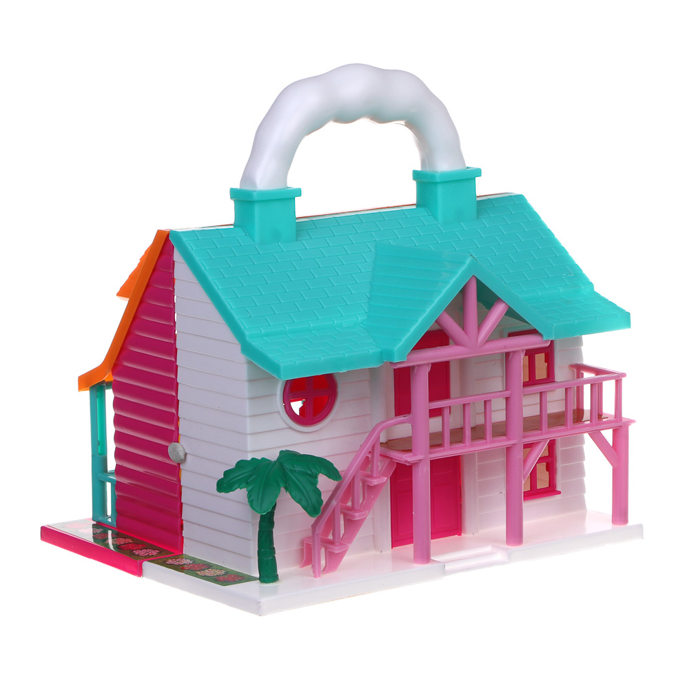 ИГРОЛЕНД Дом с мебелью и акс., ABS, 34,8х8,5х21 см, арт.№ 278-137