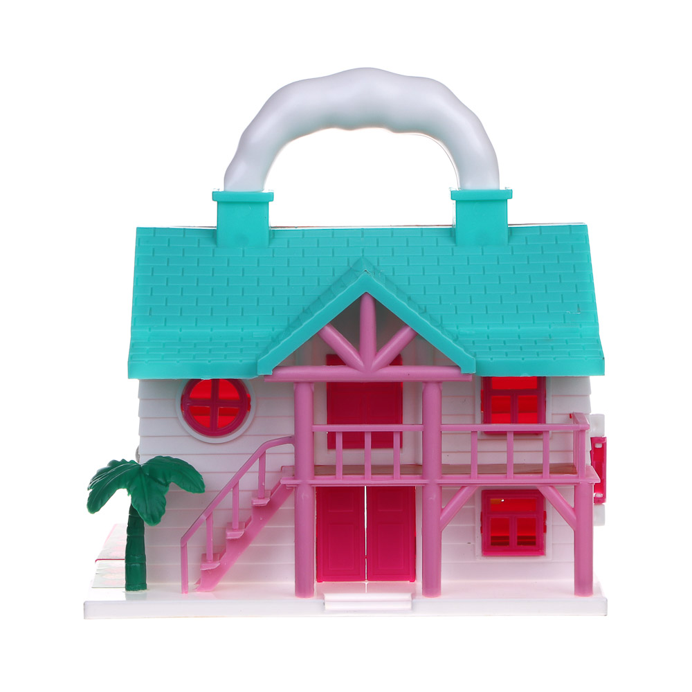 ИГРОЛЕНД Дом с мебелью и акс., ABS, 34,8х8,5х21 см, арт.№ 278-137