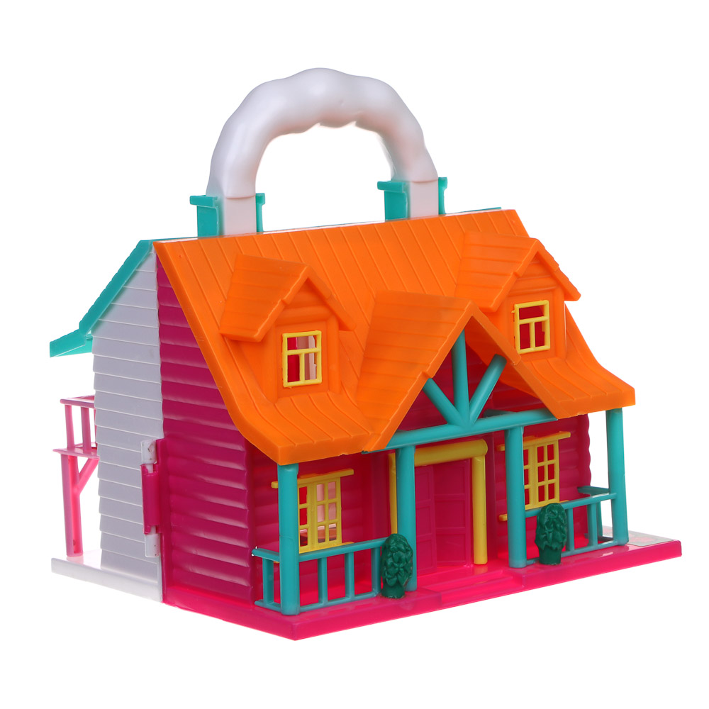 ИГРОЛЕНД Дом с мебелью и акс., ABS, 34,8х8,5х21 см, арт.№ 278-137