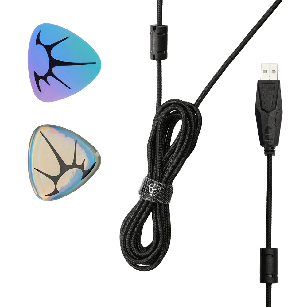 BY Игровая мышь проводная Revolver 12800dpi,7D,A825,RGB,220см, арт.№ 405-055