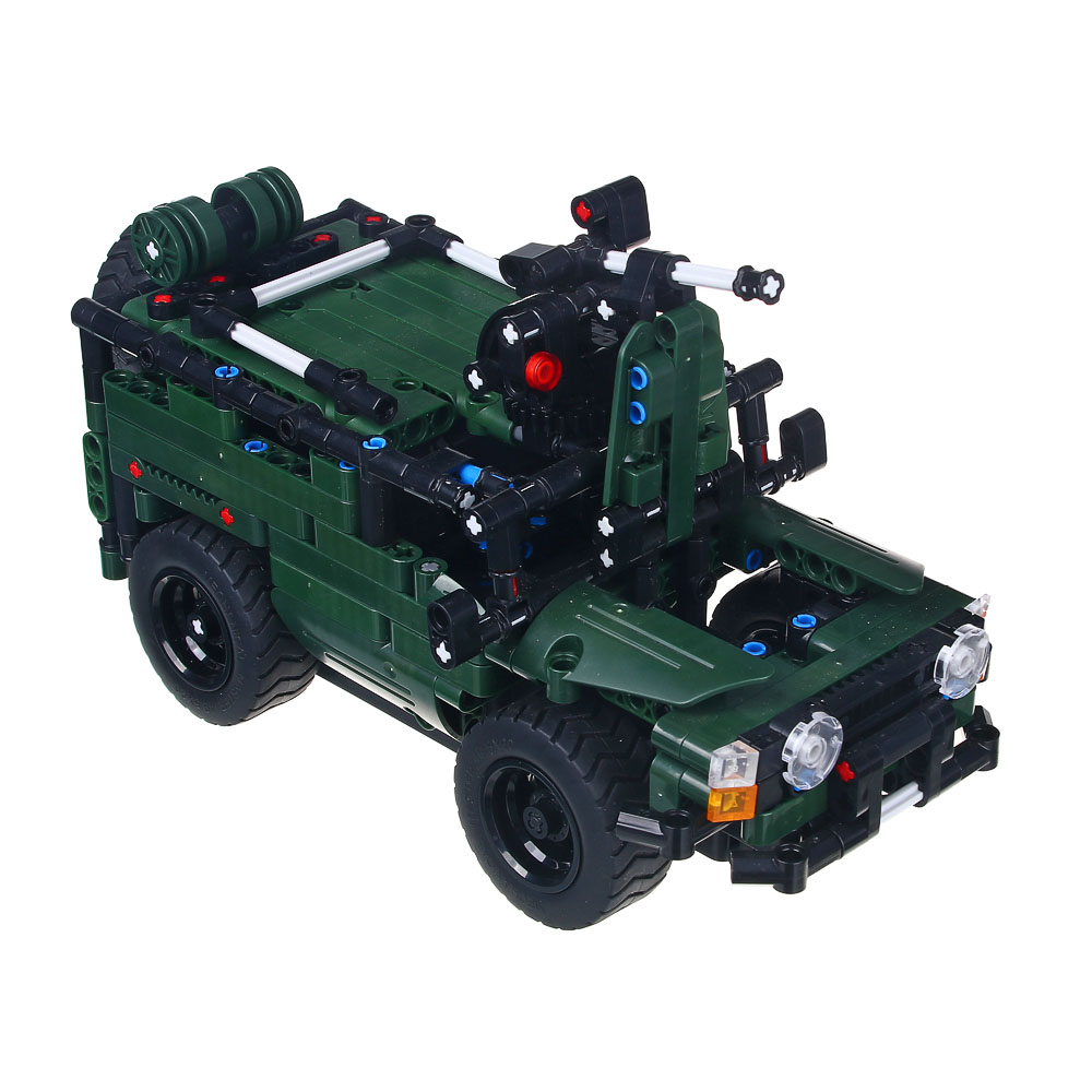 ИГРОЛЕНД Машина-конструктор на РУ "Бронеавтомобиль", 427 дет., 5АА, АБС, 36х27х7,5 см, арт.№ 293-087