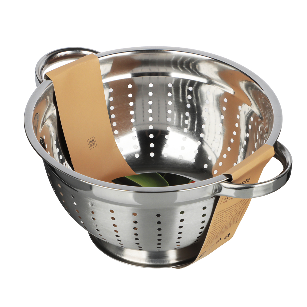 SATOSHI Дуршлаг на ножке, 24см, нерж.сталь, арт.№ 812-079