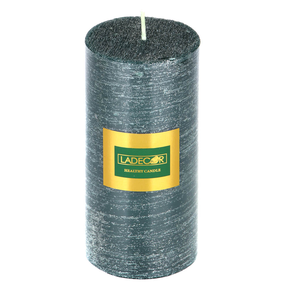 Свеча ароматическая с глиттером, 7x15, аромат - жасмин, арт.№ 508-863