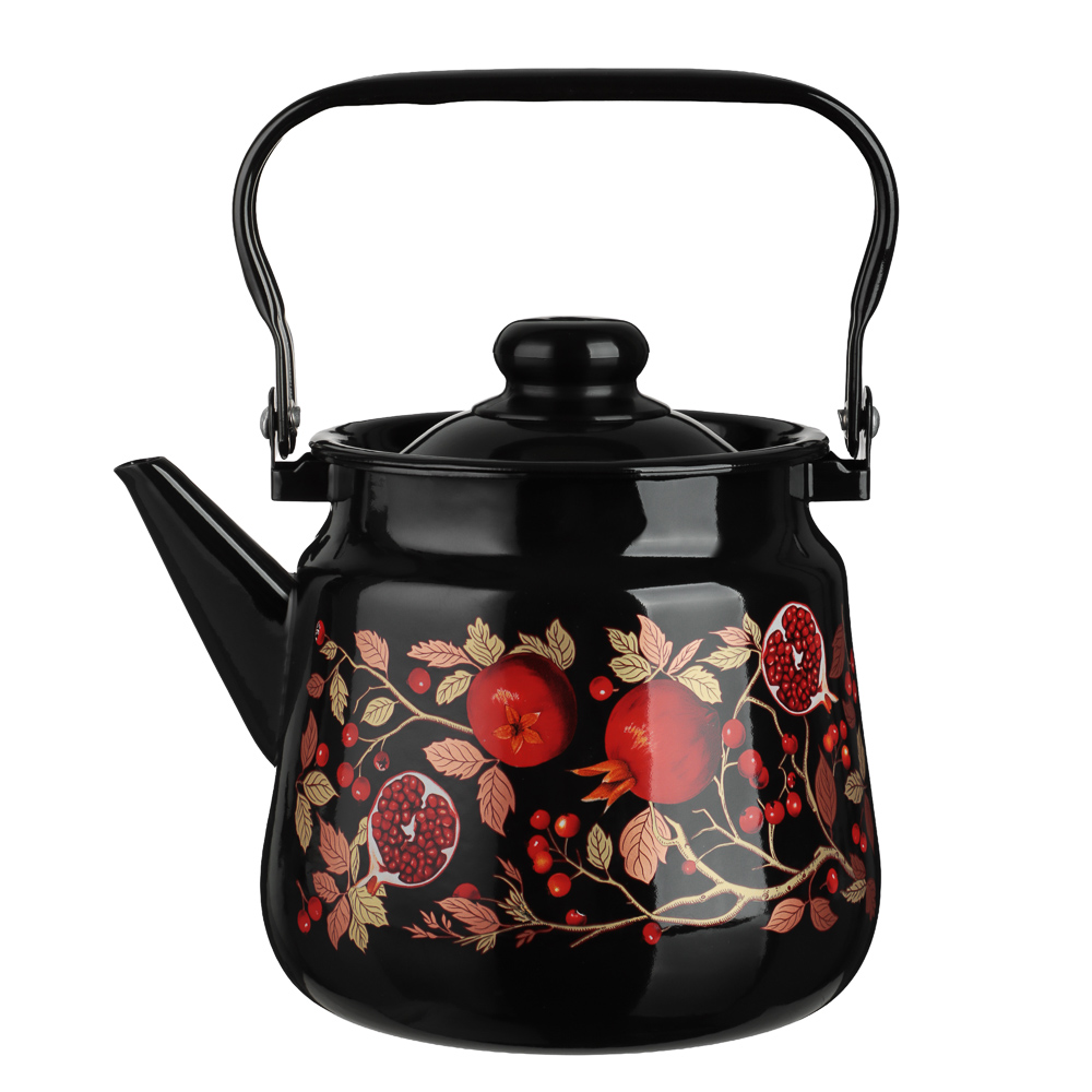 Гранат Чайник эмалированный, без свистка 3,5л, индукция, арт.№ 894-586