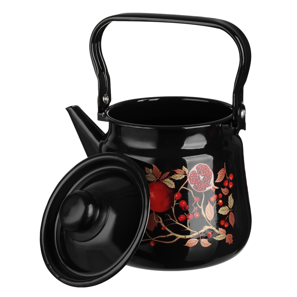 Гранат Чайник эмалированный, без свистка 3,5л, индукция, арт.№ 894-586