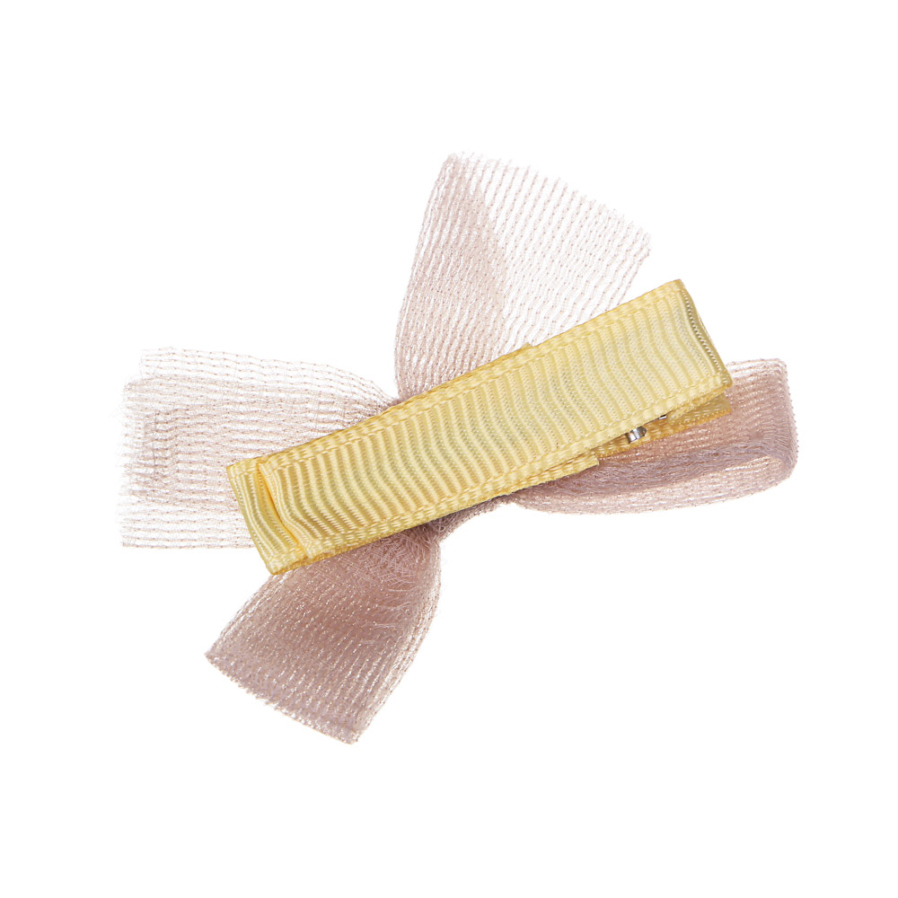 BERIOTTI Набор аксессуаров для волос 2шт: заколка 4см, резинка d4см, сплав, полиэстер, 3 цвета, арт.№ 321-324