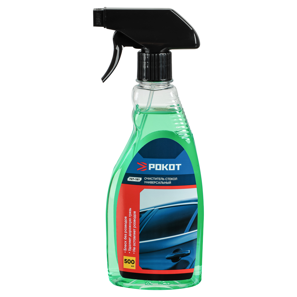 РОКОТ Очиститель стекол универсальный, триггер, 500 мл., арт.№ 727-181