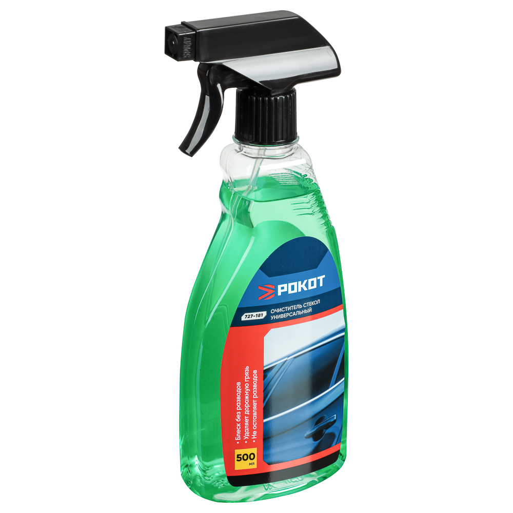 РОКОТ Очиститель стекол универсальный, триггер, 500 мл., арт.№ 727-181