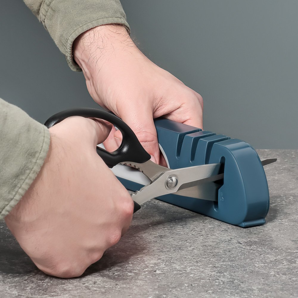 SATOSHI Ривьера Точилка для ножей и ножниц, 3 уровня заточки, арт.№ 803-400