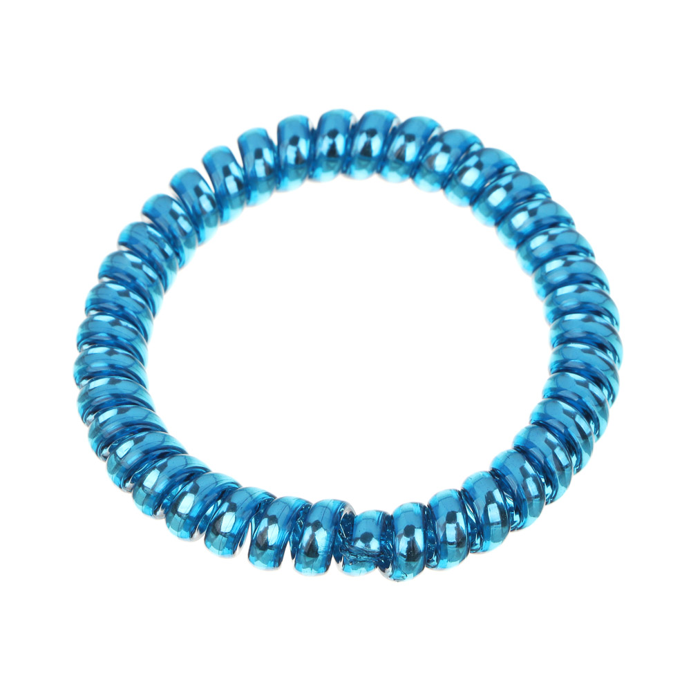 Резинки-пружинки ЮНИLOOK 6шт, d5см, пластик, 6 цветов, ACS-57, арт.№ 322-022