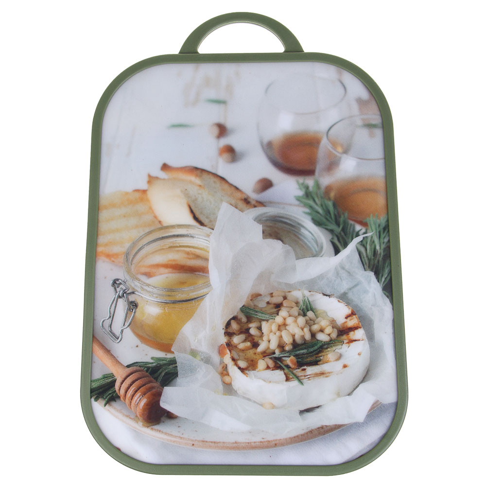 VETTA Доска разделочная, 37x25х1,2см, полипропилен, 2 дизайна, арт.№ 852-160