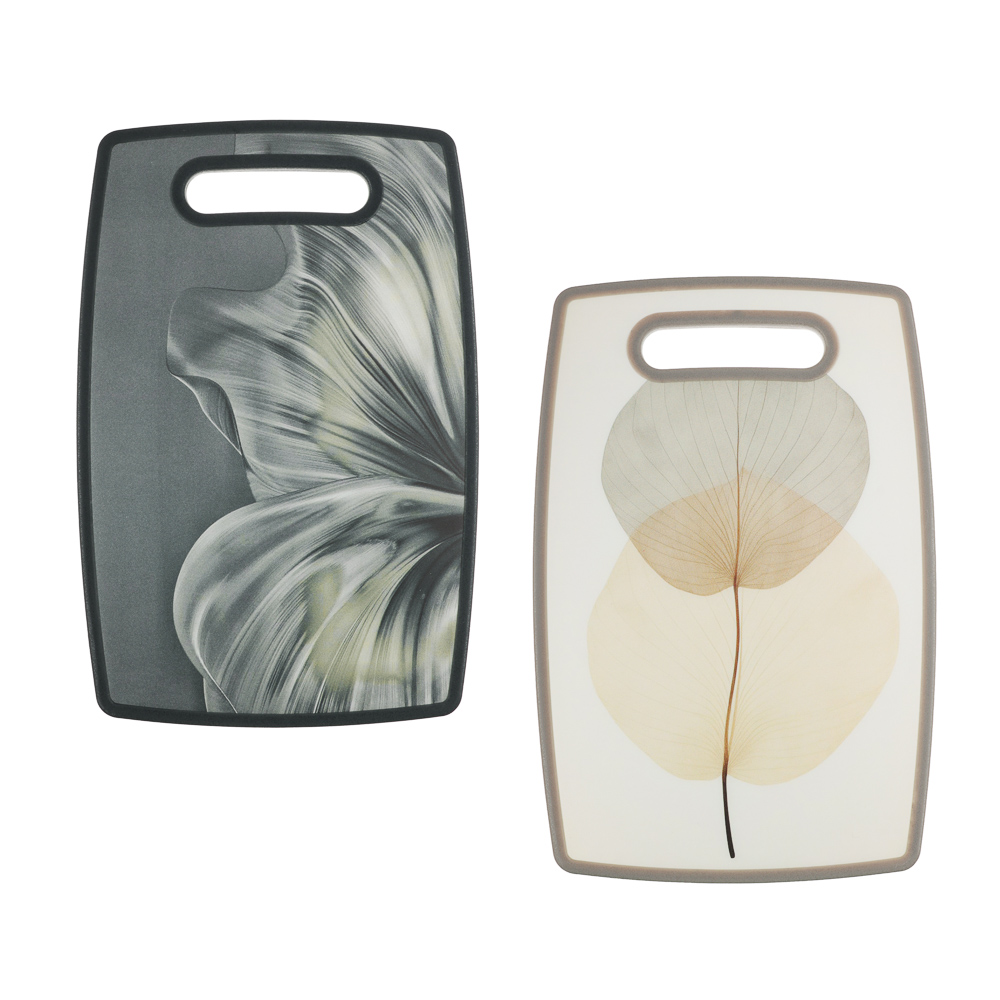 VETTA Доска разделочная, 20x30x1,2см, полипропилен, 2 дизайна, арт.№ 852-161