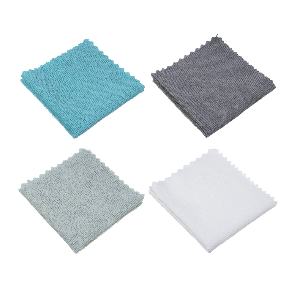 BY Русские Супергерои Салфетки универсальные, набор 4 шт, 26x26см, микрофибра, 180г/кв.м., 4 цвета, арт.№ 448-354