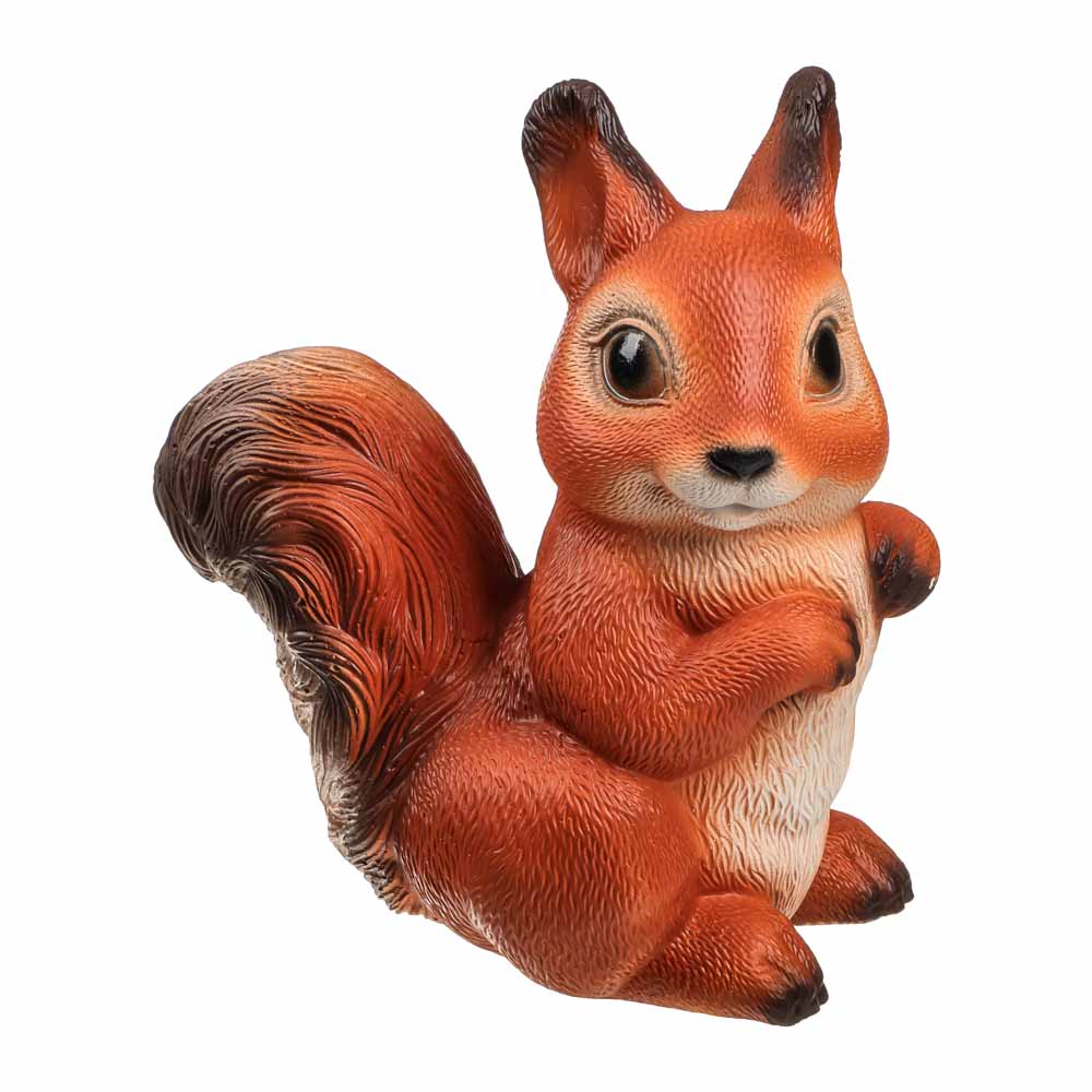 Фигура садовая Белочка 20x15см, гипс, арт.№ 162-245