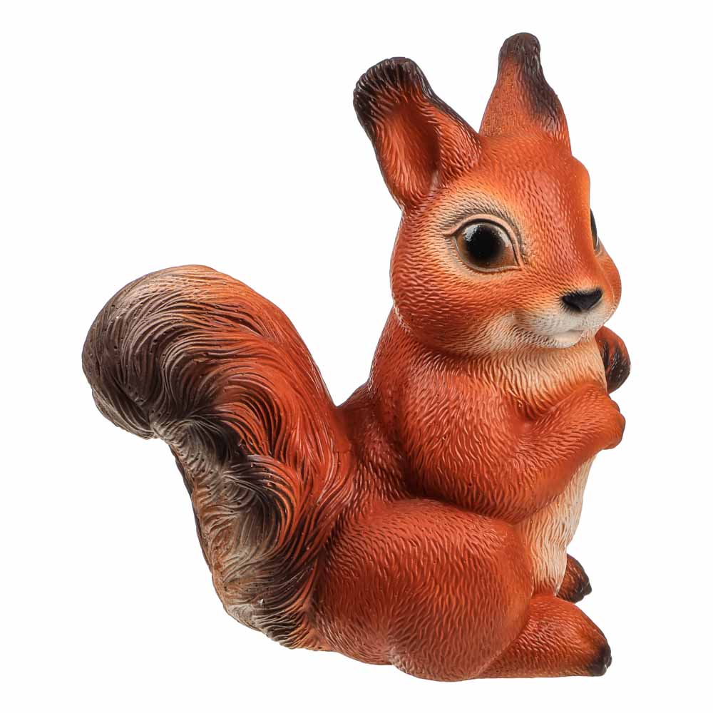 Фигура садовая Белочка 20x15см, гипс, арт.№ 162-245