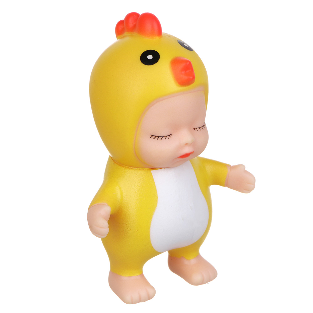 ИГРОЛЕНД Пупс "Крошка" в костюмчике, PP, полиэстер, 14х6х19 см, арт.№ 267-022