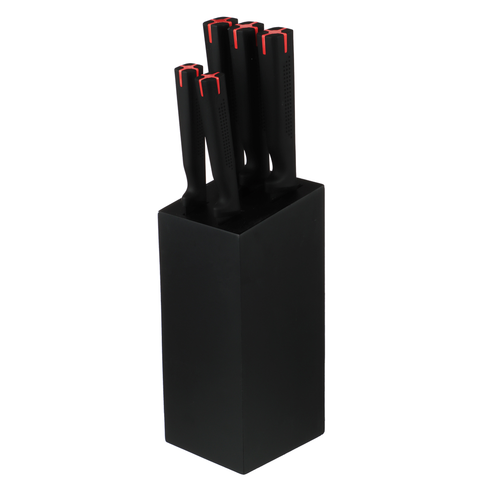 SATOSHI Кассель Набор ножей кухонных 6пр, на подставке, арт.№ 803-303