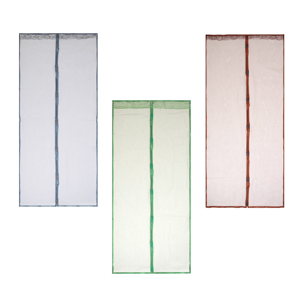 Москитная сетка для дверей тм INBLOOM на магнитах, 1.0х2.1м, полиэстер, арт.№ 165-002