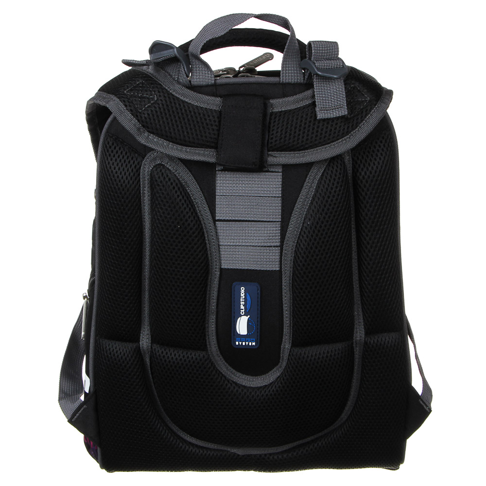 Мьюзик Бит Рюкзак школьный жесткий, 38x30x20см, ПЭ, 2 отд, 2 карм, эргон.спинка,лямки рег.по росту, арт.№ 254-438