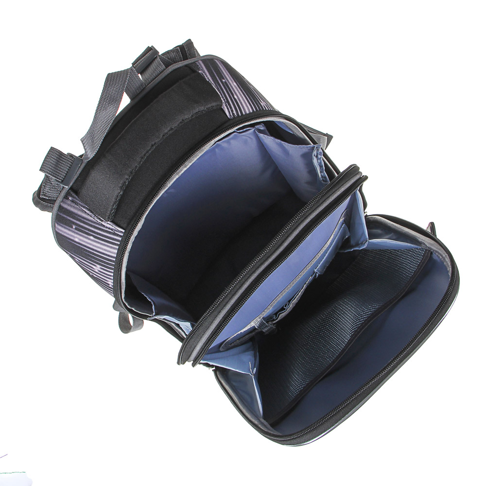 Мьюзик Бит Рюкзак школьный жесткий, 38x30x20см, ПЭ, 2 отд, 2 карм, эргон.спинка,лямки рег.по росту, арт.№ 254-438