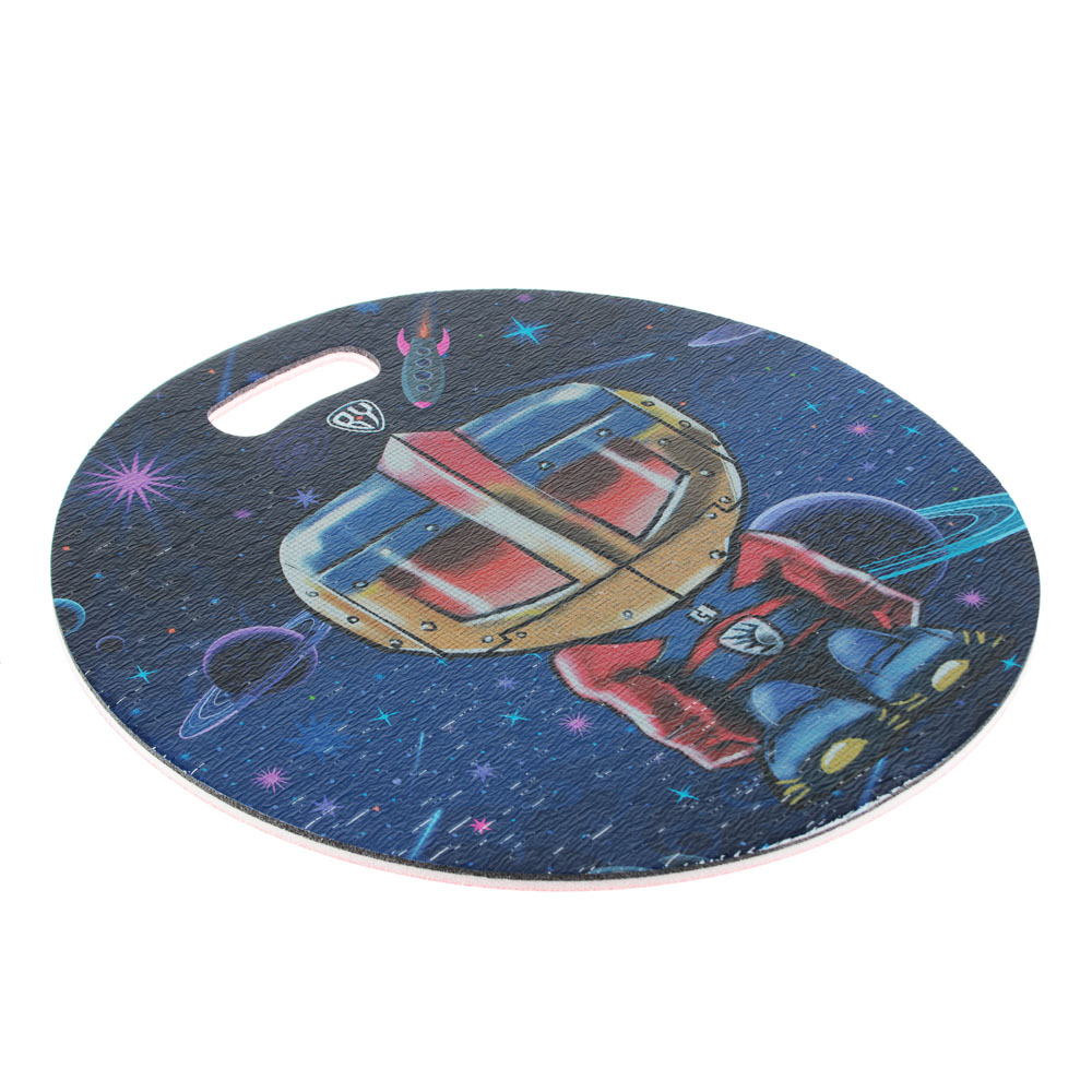 BY Вселенная Ледянка мягкая, круглая, с рисунком, пенополиэтилен, 40x0,8см, арт.№ 077-006