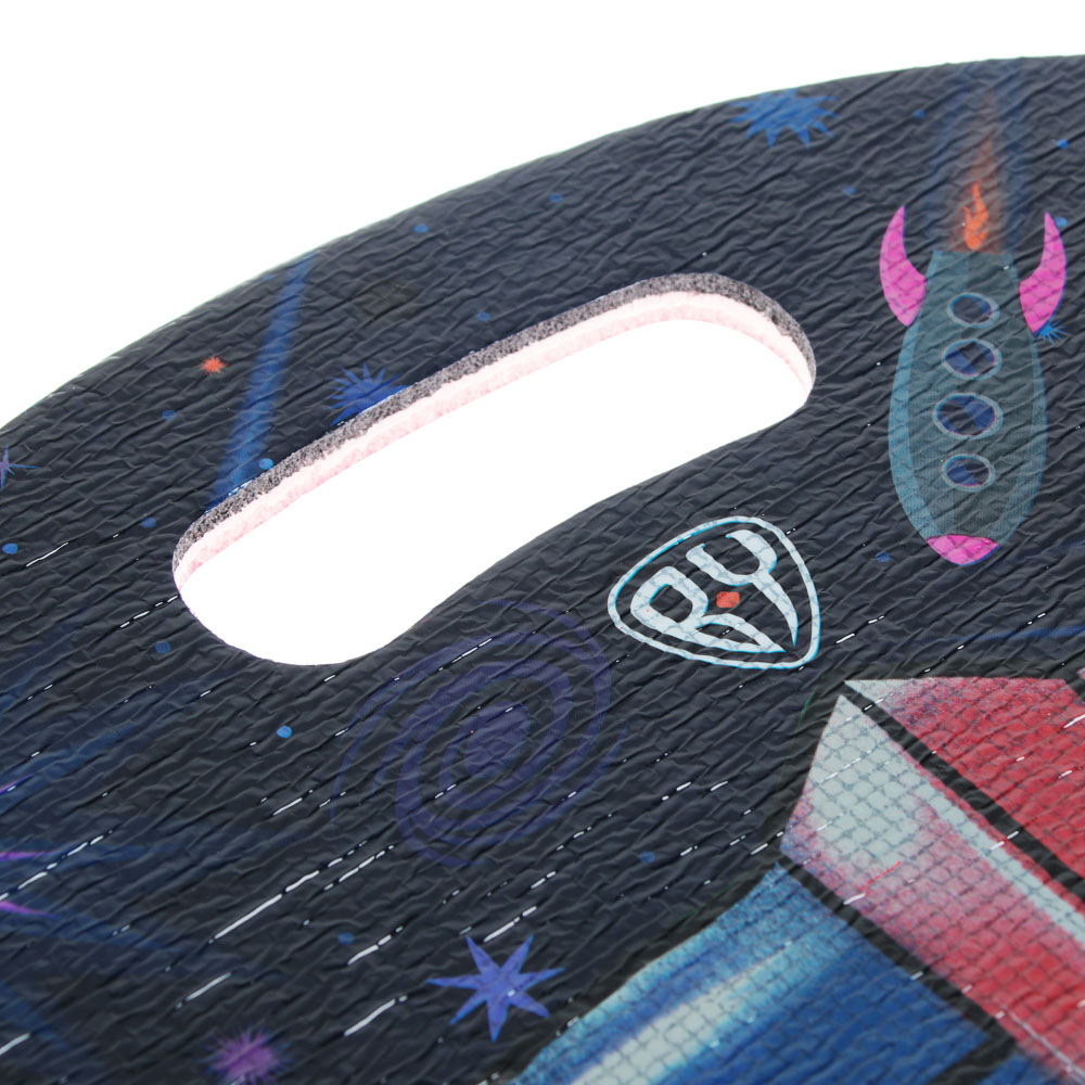 BY Вселенная Ледянка мягкая, круглая, с рисунком, пенополиэтилен, 40x0,8см, арт.№ 077-006