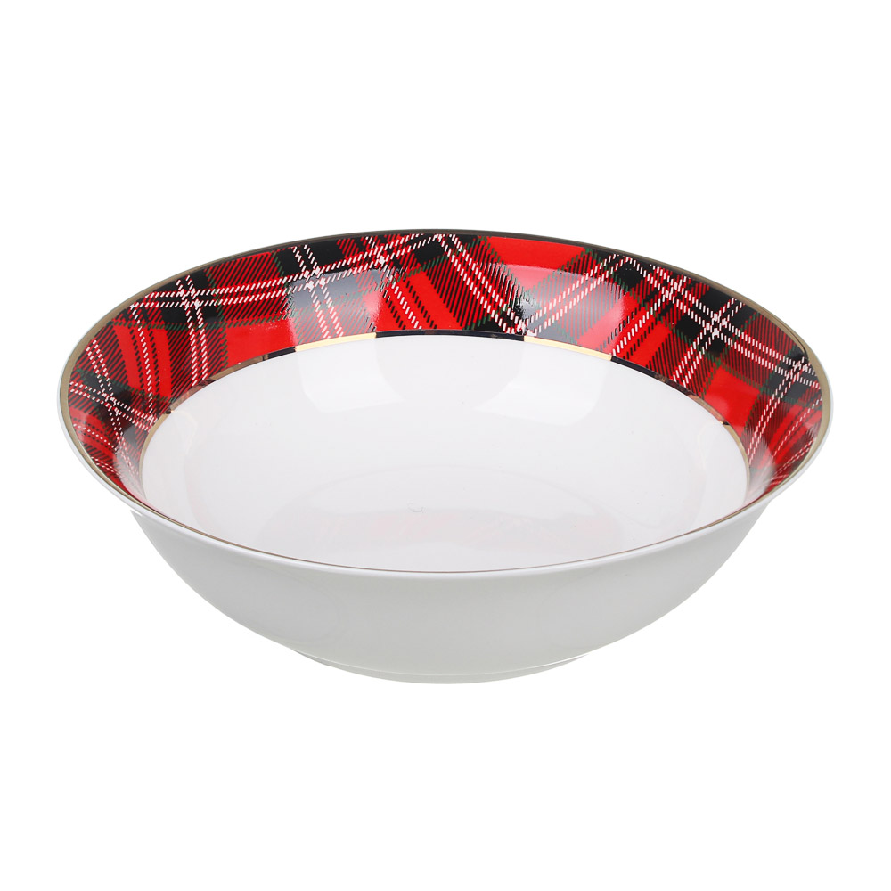 MILLIMI Шотландка Набор салатников 17,5см, 2шт, костяной фарфор, арт.№ 820-163