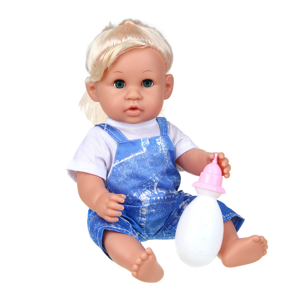 BY Kids Кукла интерактив. "ЛуЛу", пластик PE, резина, текстиль, звук, AG13х3, 23х11х36см, 2 диз., арт.№ 267-938