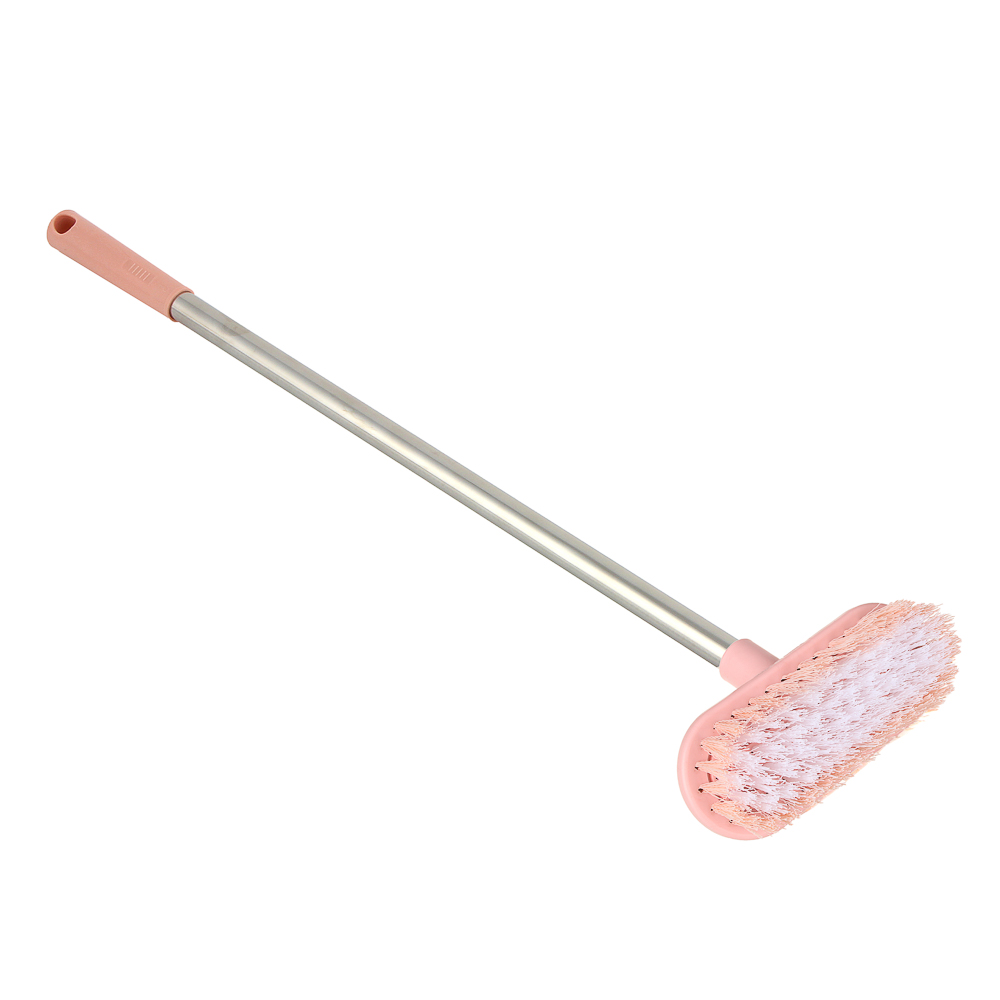 VETTA Щетка для уборки, ручка 50 см, пластик, нерж.сталь, 3 цвета, арт.№ 445-140