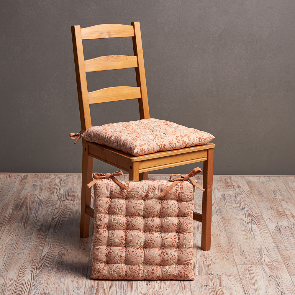 PROVANCE Карамель Подушка на стул, 100% хлопок, 38x38см, арт.№ 482-628