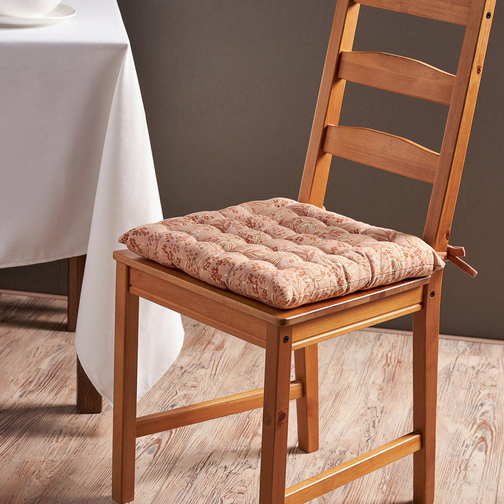 PROVANCE Карамель Подушка на стул, 100% хлопок, 38x38см, арт.№ 482-628