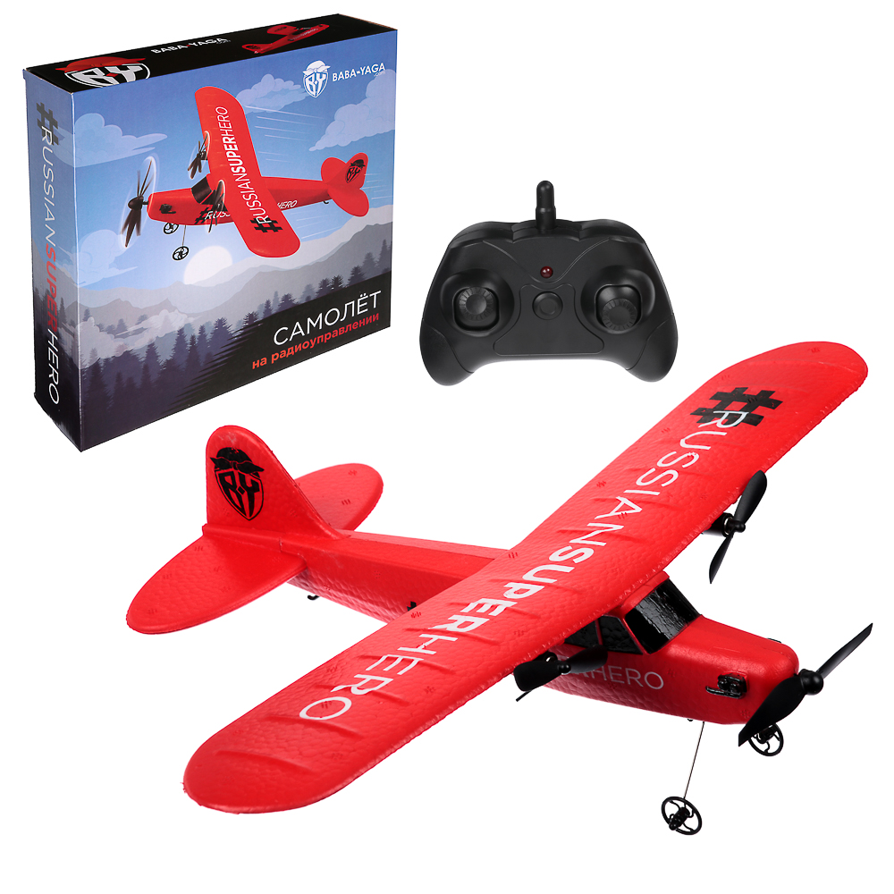 BY Самолет на радиоуправлении, АКБ, EVA, 31,5х31,5х8см, арт.№ 293-052