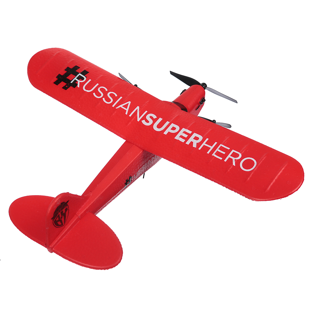BY Самолет на радиоуправлении, АКБ, EVA, 31,5х31,5х8см, арт.№ 293-052