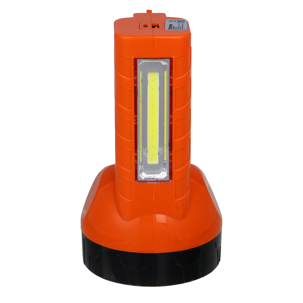 Фонарь прожектор тм ЕРМАК, 19 LED+COB, Type-С, пластик, 182х100х103 мм, арт.№ 223-042