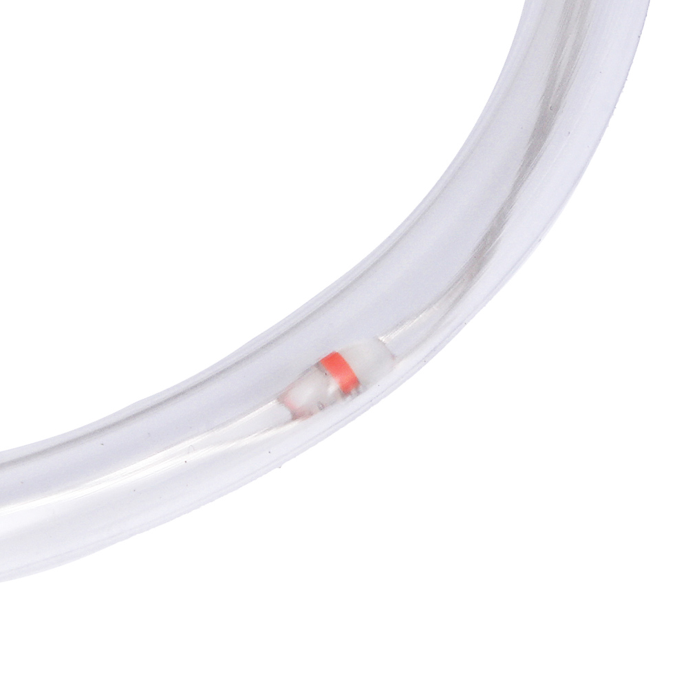 Гирлянда шнур 10 м  СНОУ БУМ, 100 LED ламп, постоянное свечение мульти, ПВХ прозрачный, диаметр 5 мм, 220В, арт.№ 351-776