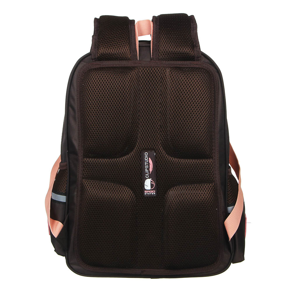 Френч Новел Рюкзак детский, 41x31x18см, 2 отд., 3 карм., эргономичная спинка, уплотненные лямки, ПЭ, арт.№ 254-406