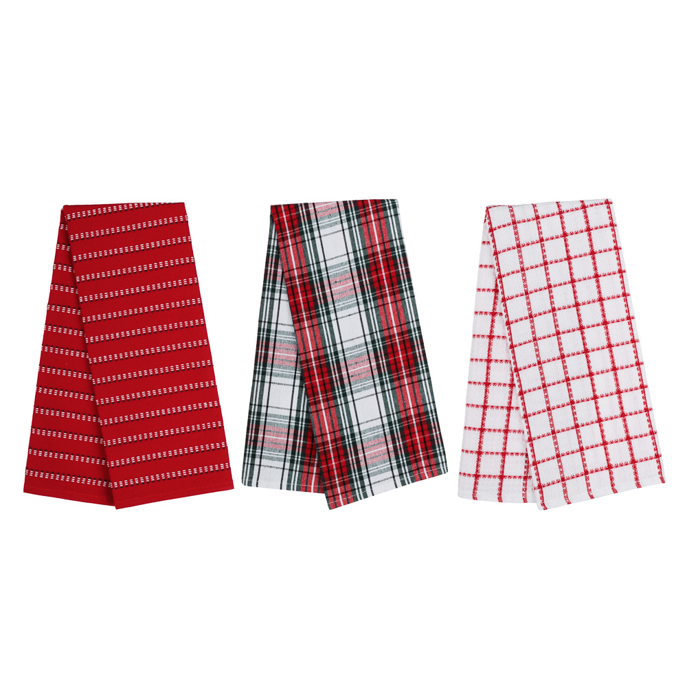 BY COLLECTION Фелиз Полотенце кухонное в наборе 3шт., 100% хлопок, 38х63см, арт.№ 492-247