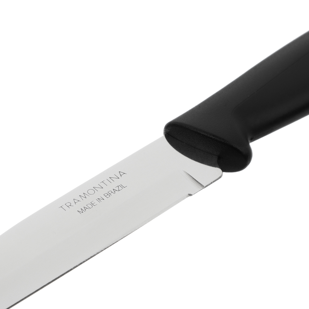 Tramontina Plenus Нож для фруктов 12.7см, черная ручка, 23440/105, арт.№ 871-045