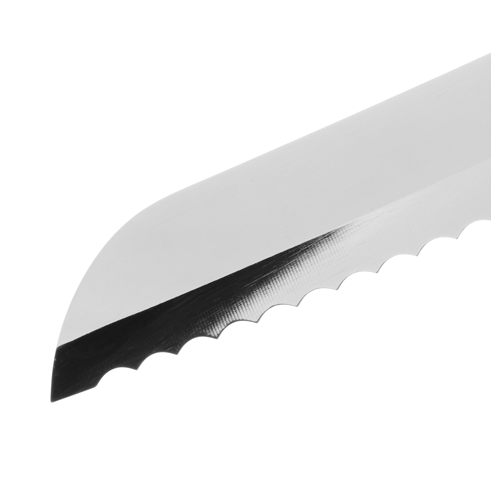 Tramontina Plenus Нож для хлеба 18см, черная ручка, 23422/107, арт.№ 871-046