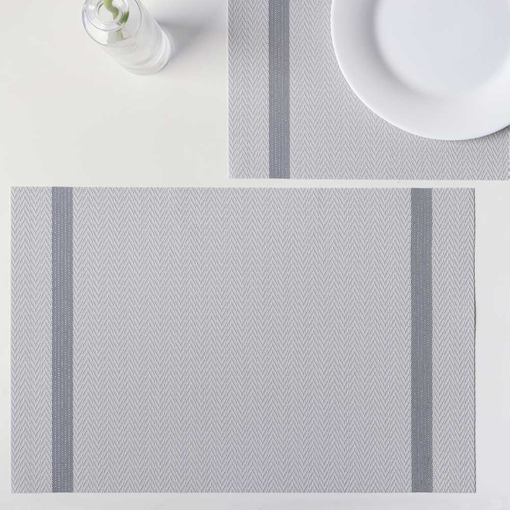 Набор салфеток сервировочных ПВХ, 2шт, 30x45см, "Грация", 2 цвета, арт.№ 890-345