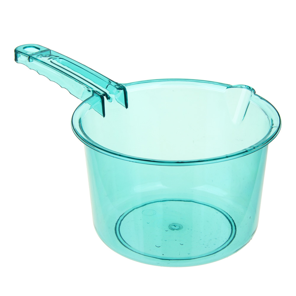 VETTA Ковш, прозрачный пластик, 2 литра, 3 цвета, арт.№ 406-157