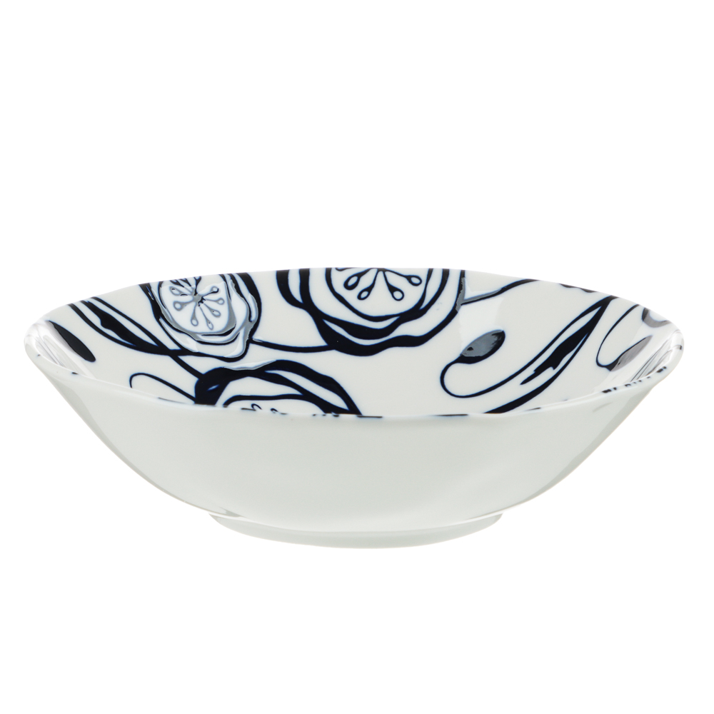 MILLIMI Индиго Салатник, 18х5см, керамика, арт.№ 824-472