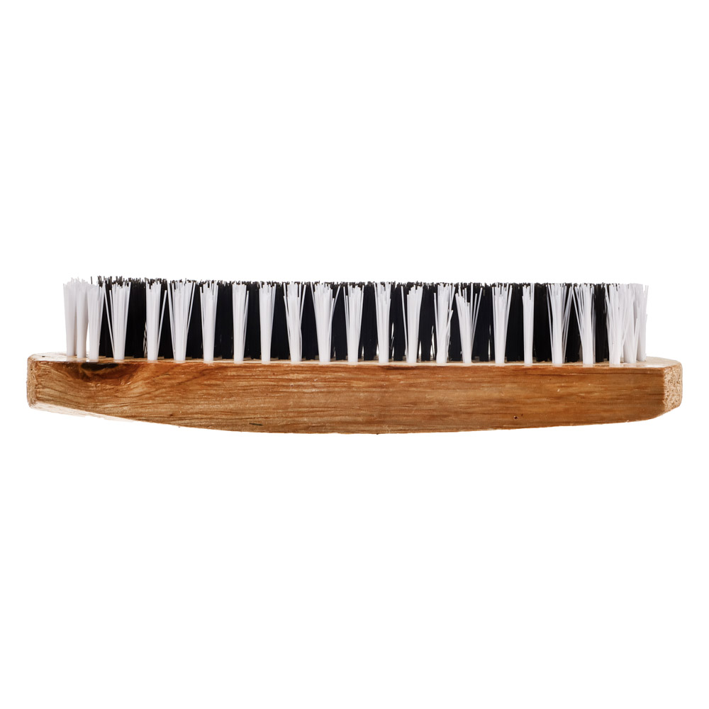 Щетка для одежды черно-белый ворс, ПВС, 16x4.5x2см, 715, арт.№ 458-016