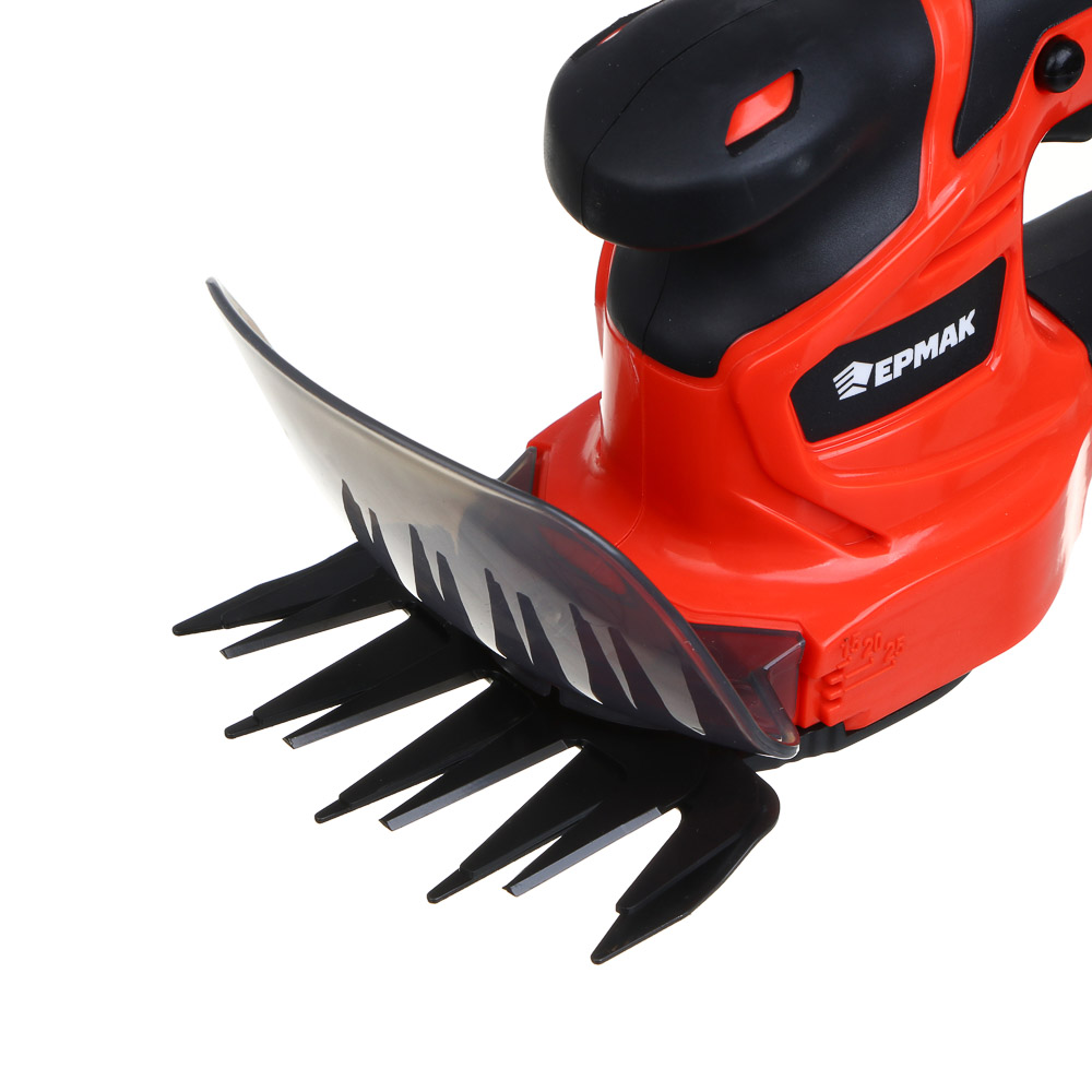 ЕРМАК Ножницы-кусторез садовые на АКБ, 21В, 1,5А Li-ion (1шт), з/у, 2500 резов в мин,(ONE), арт.№ 691-080