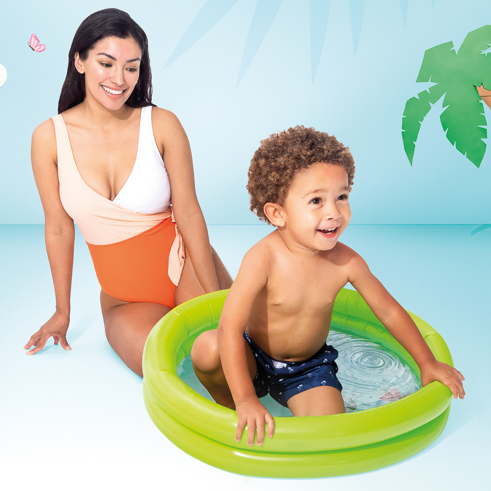 INTEX Бассейн надувной 15л 61x15см от 1 до 3 лет 59409NP, арт.№ 359-278